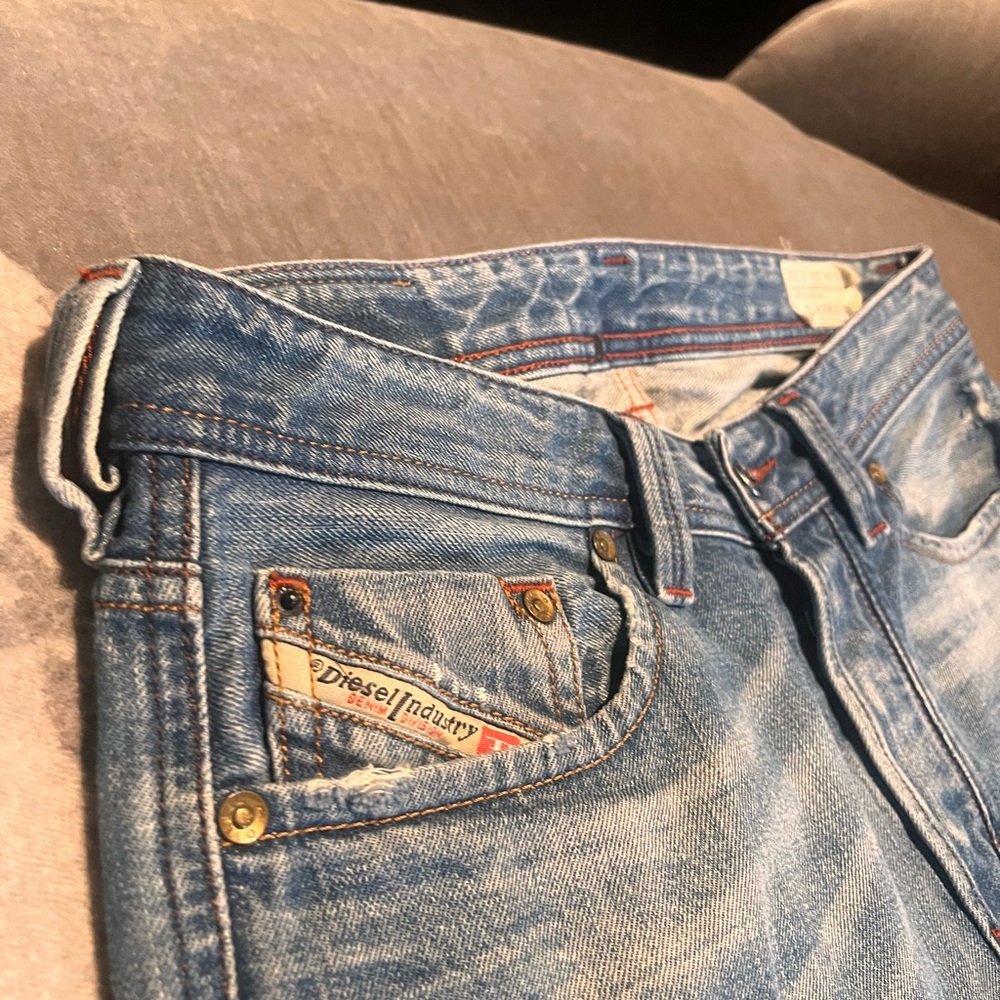 Diesel Light Blue Denim Pants